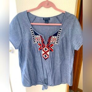 Lucky brand southwest style top